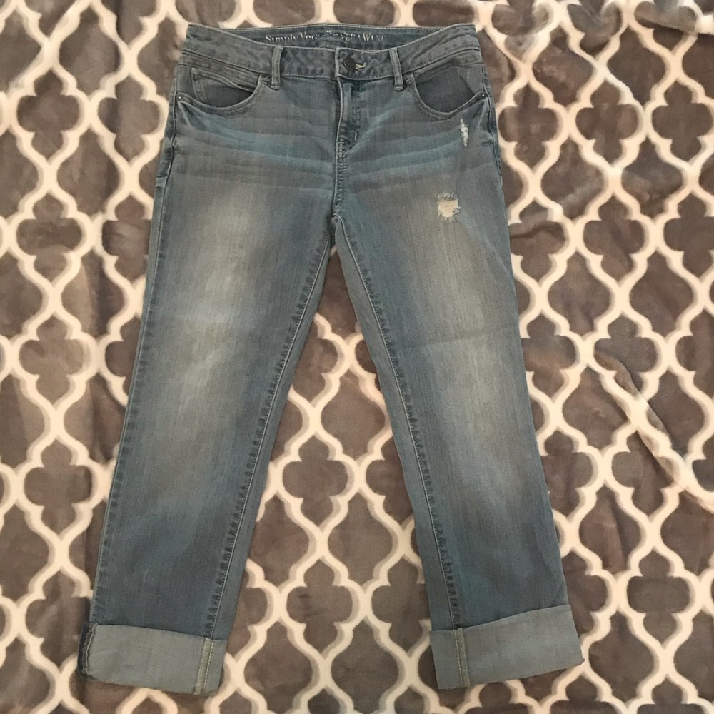 Vera wang crop pant size 4